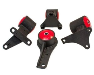 Acura NSX Engine Mount Kit - Innovative Mounts - Steel 85A Bushings - Black - `91-`05 Acura NSX Engine Mount Kit - Innovative Mounts - Steel 85A Bushings - Black - `91-`05